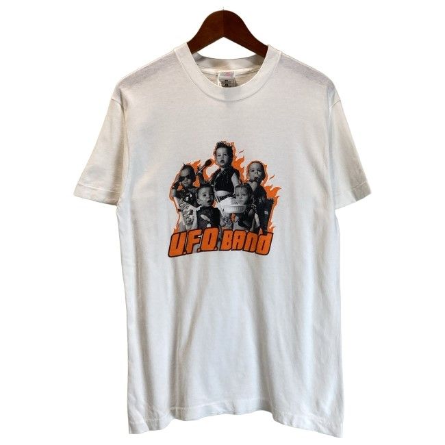 【中古】　FRUIT OF THE LOOM　Tシャツ　90s vintage　90年代　OLD　半袖　トップス　クルーネック　プリント　フォト　U.F.O.BAND　古着　/1953 7,608円