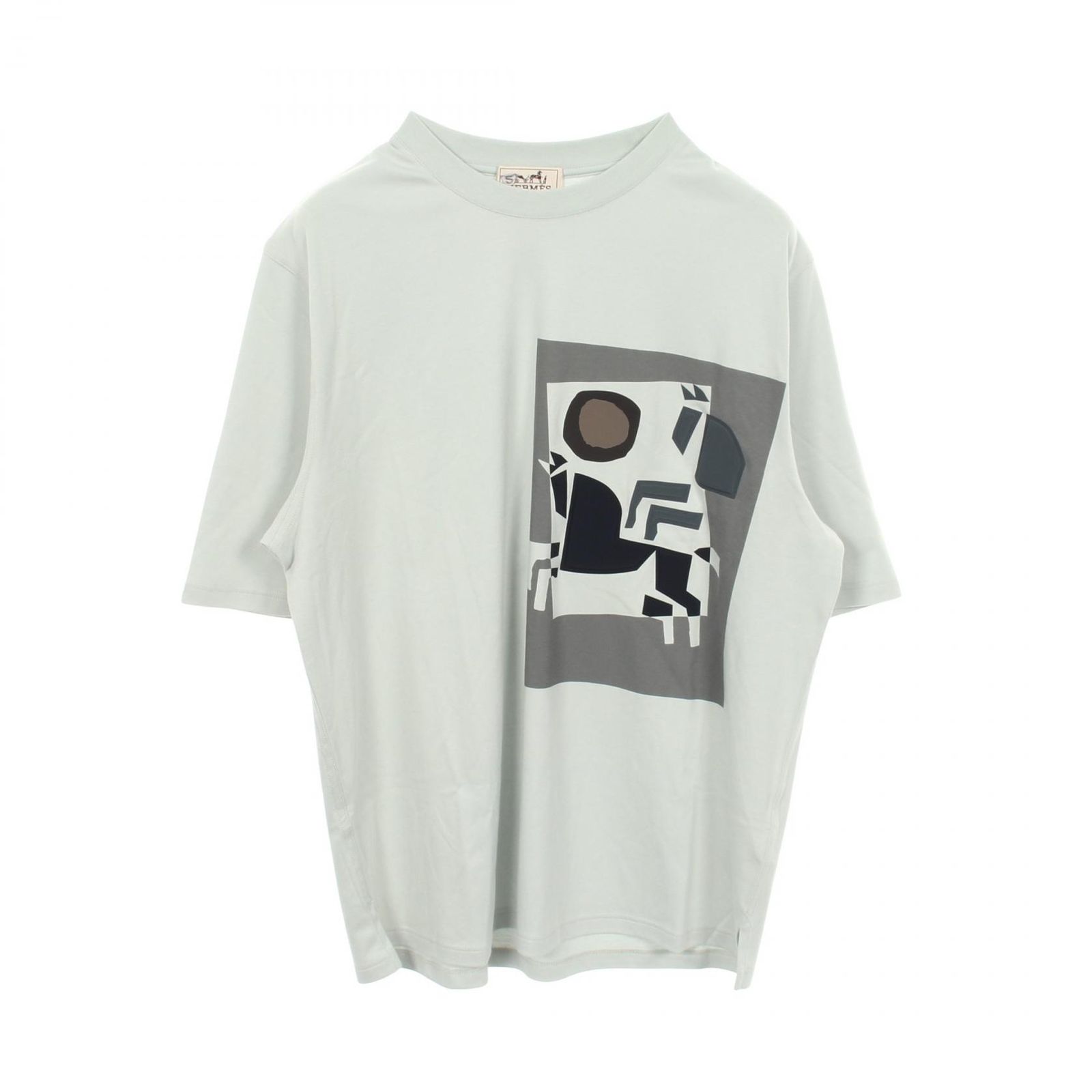 HERMES エルメス VELKY LOV クルーネック 半袖Tシャツ