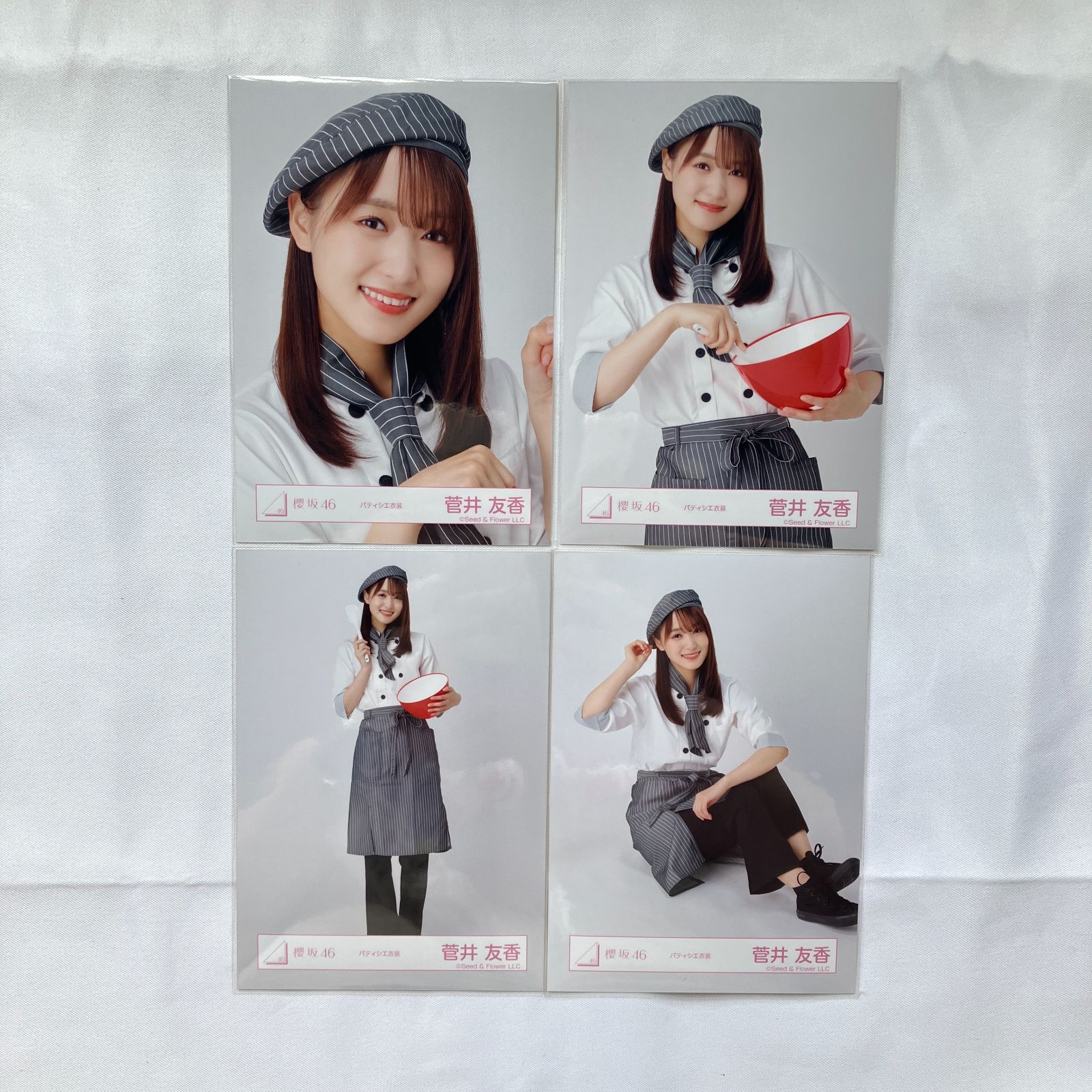 櫻坂46 菅井友香 10 コンプセット 生写真 まとめ売り NL5310P f115