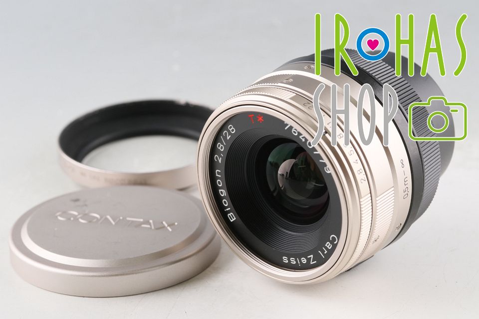 Contax Carl Zeiss Biogon T* 28mm F/2.8 Lens for G1/G2 #64370A1