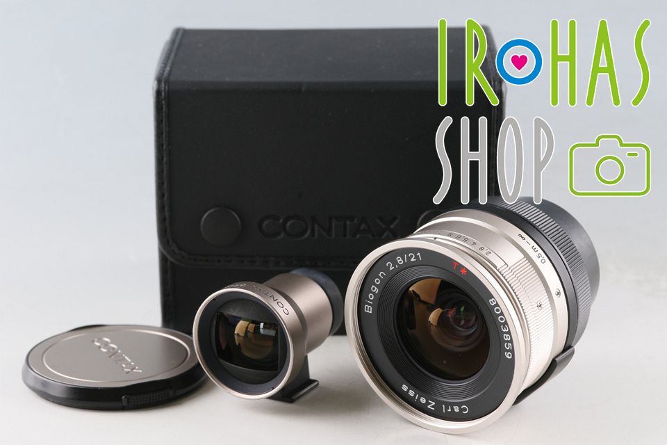 Contax Carl Zeiss Biogon T* 21mm F/2.8 Lens for G1/G2 #64369L7