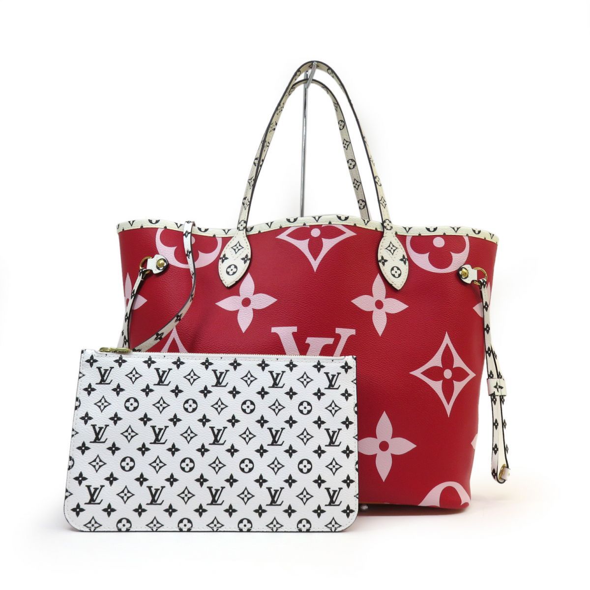 LOUIS VUITTON ジャイアント・モノグラム ネヴァーフルMM M44567 トートバッグ ショルダーバッグ マルチカラー