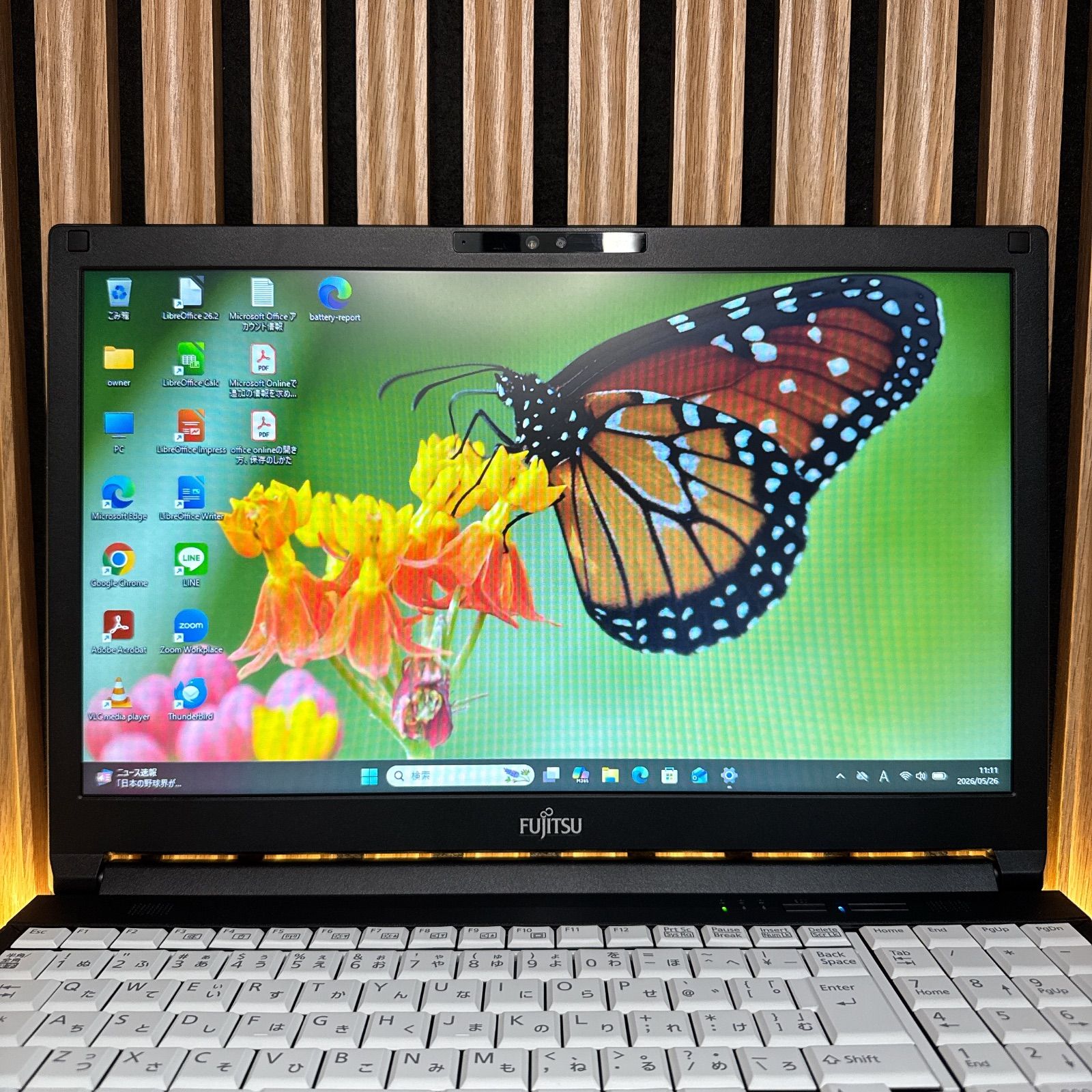 ☘光学ドライブ搭載‼️富士通LIFEBOOK☘Core i5第8世代☘️メモリ8GB