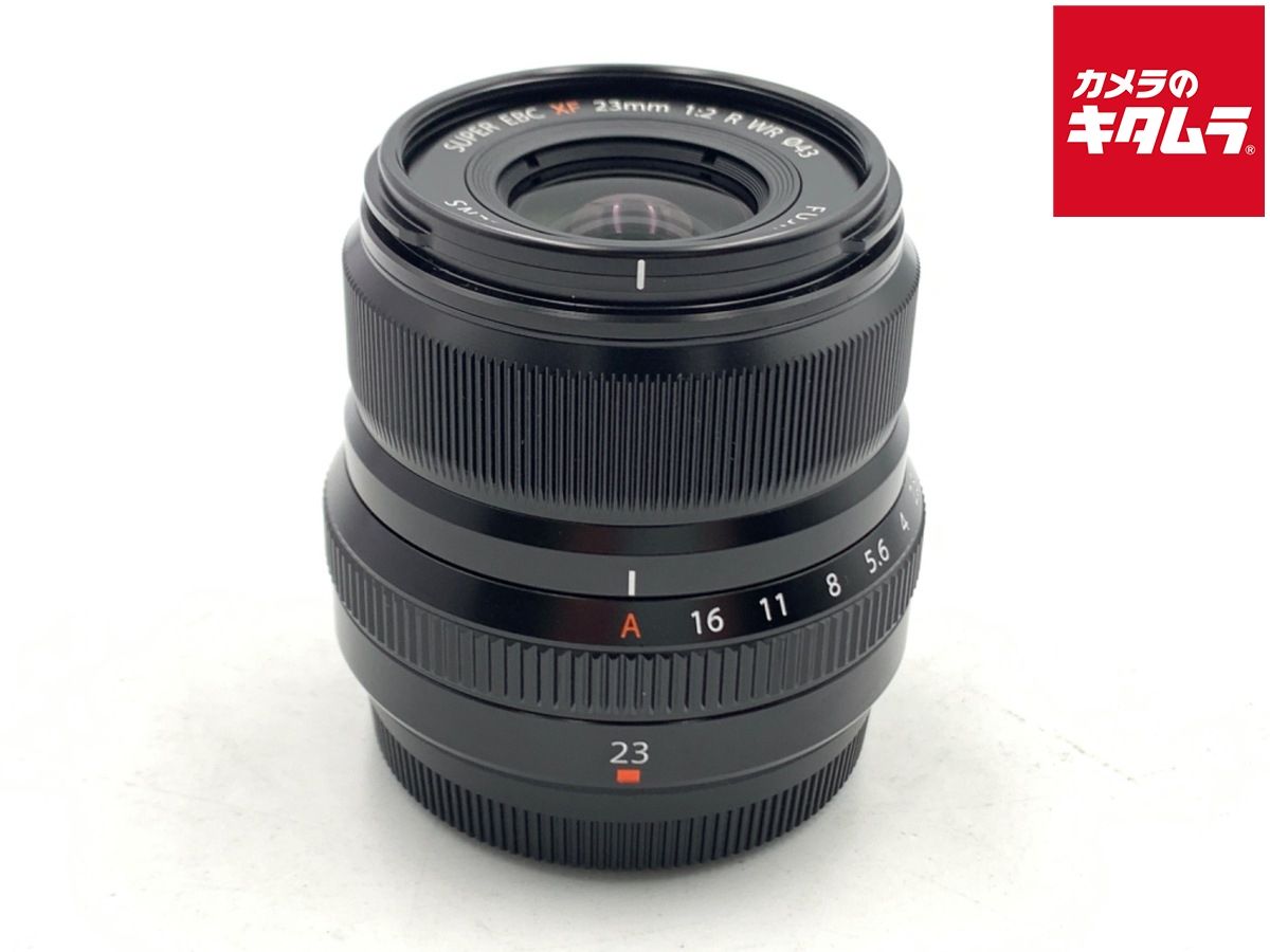 【中古】 【美品】 フジフイルム XF23mm F2 R WR ブラック