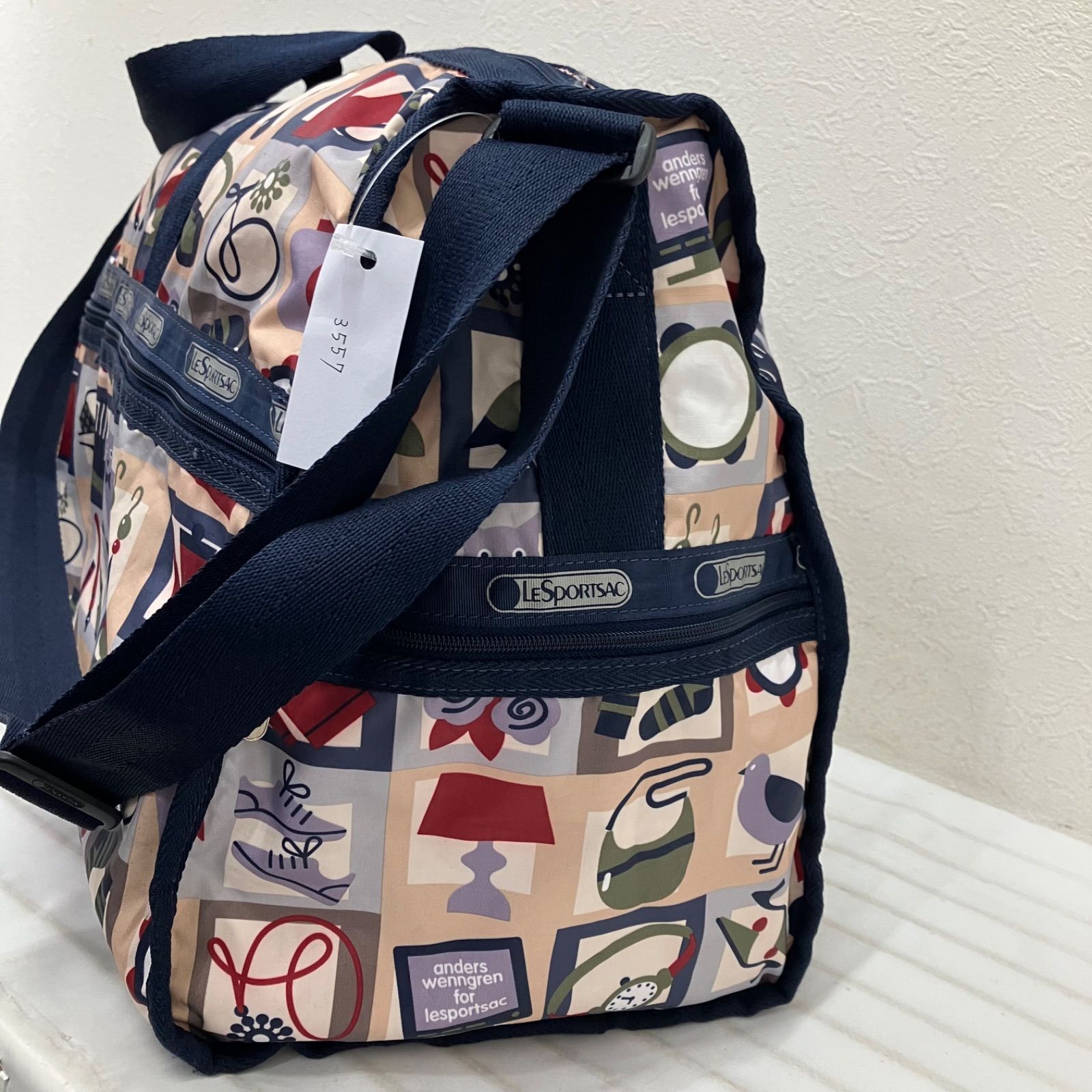 3557 LeSportsac レスポートサック 2wayボストンバッグ ショルダー