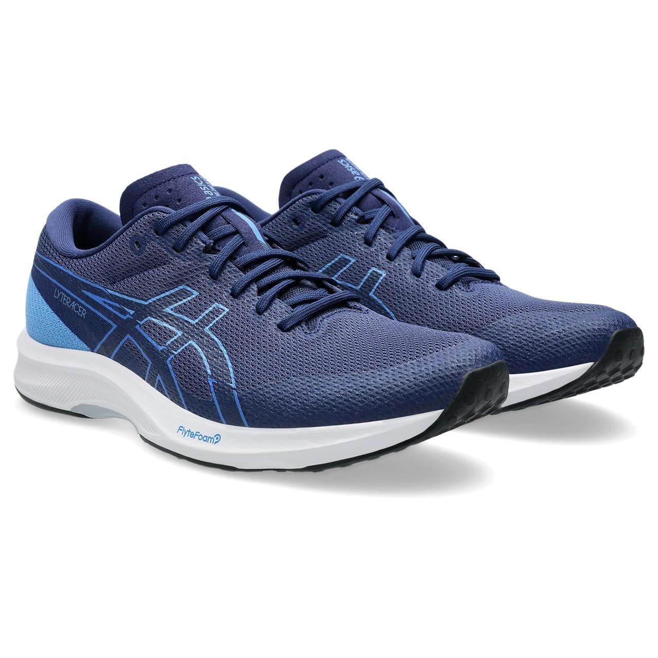 [アシックス] ランニングシューズ LYTERACER 6 1011B970 メンズ 400(インディゴブルー/ブルーコースト) 28.0 cm 3E [400(インディゴブルー/ブルーコースト)] [28.0 cm 3E]