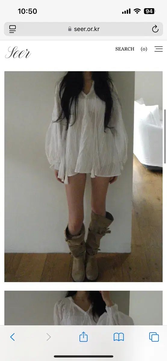 seer シーア herbyseer ガーデン ルーズ ブラウス 6,908円