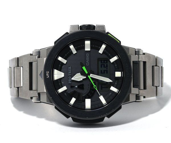 良品 CASIO カシオ PRO TREK プロトレック PRX-8000T-7BJF マナスル トリプルセンサーver.3搭載 タフソーラー メンズ 良品 CASIO カシオ PRO TREK プロトレック PRX-8000T-7BJF マナスル トリプルセンサーver.3搭載 タフソーラー メンズ