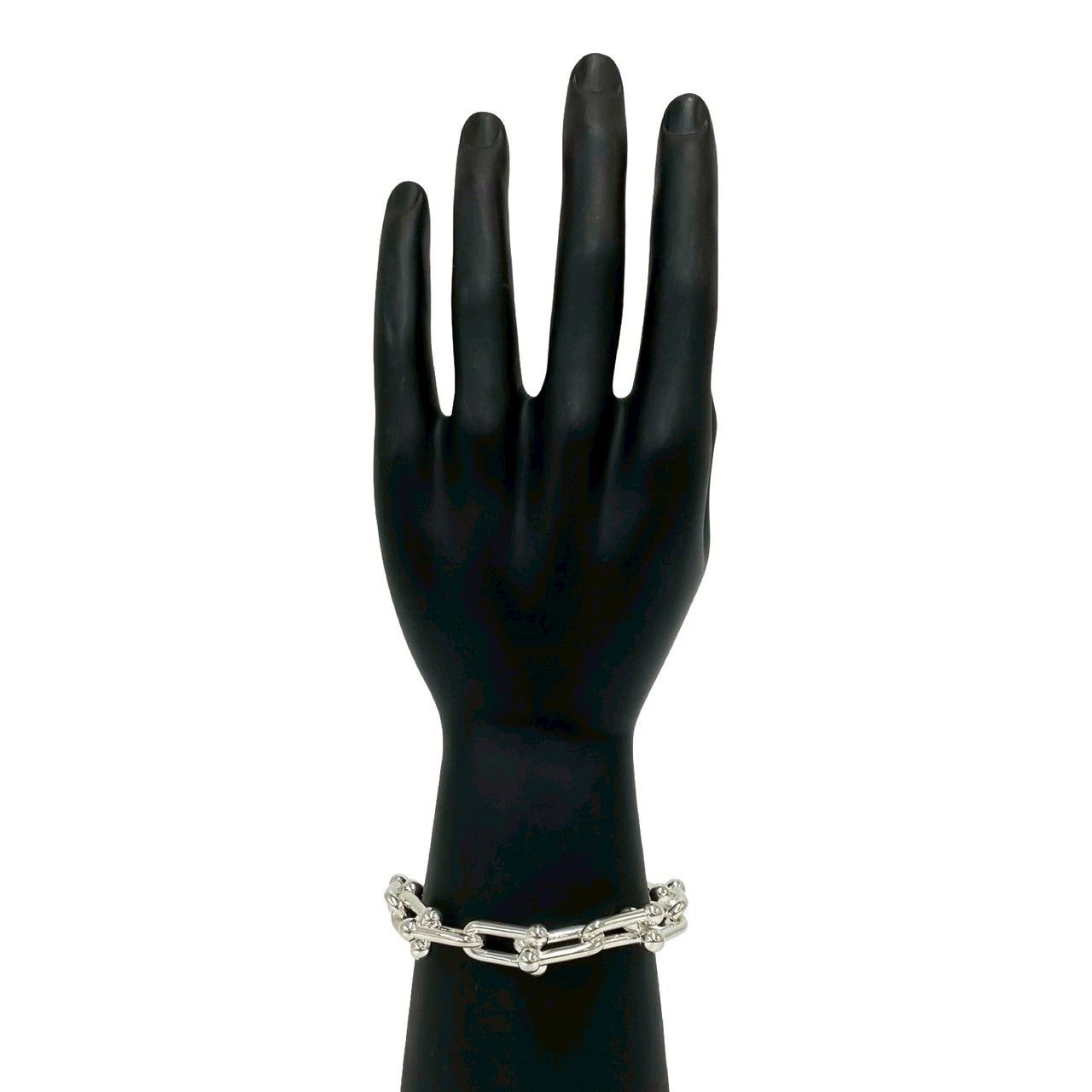 極 美品 TIFFANY&Co. ティファニー ハードウェア ラージリンク 