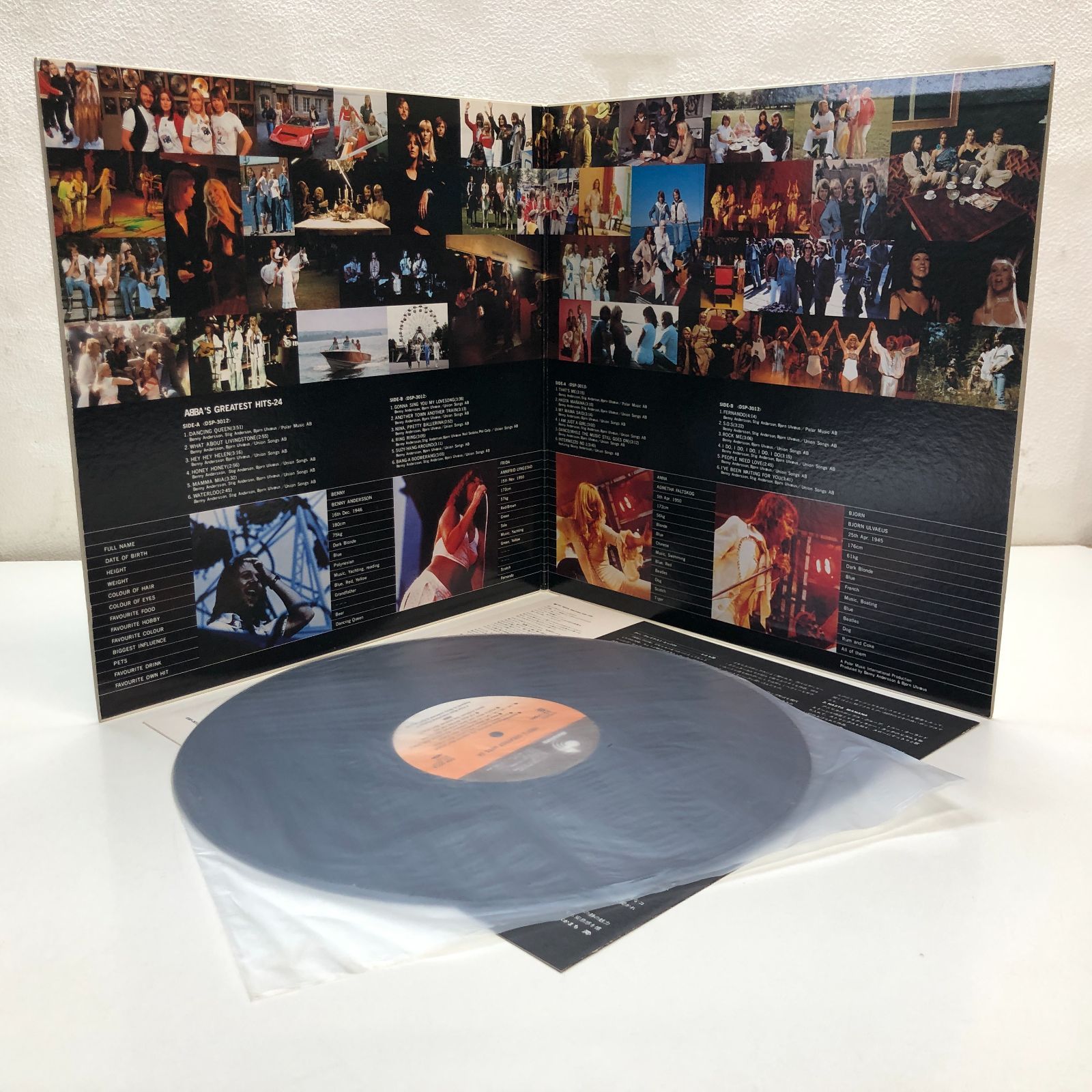 ◇[N]LP 3枚セット ABBA/THE ALBUM・ARRRIVAL・ABBA'S GREATEST HITS