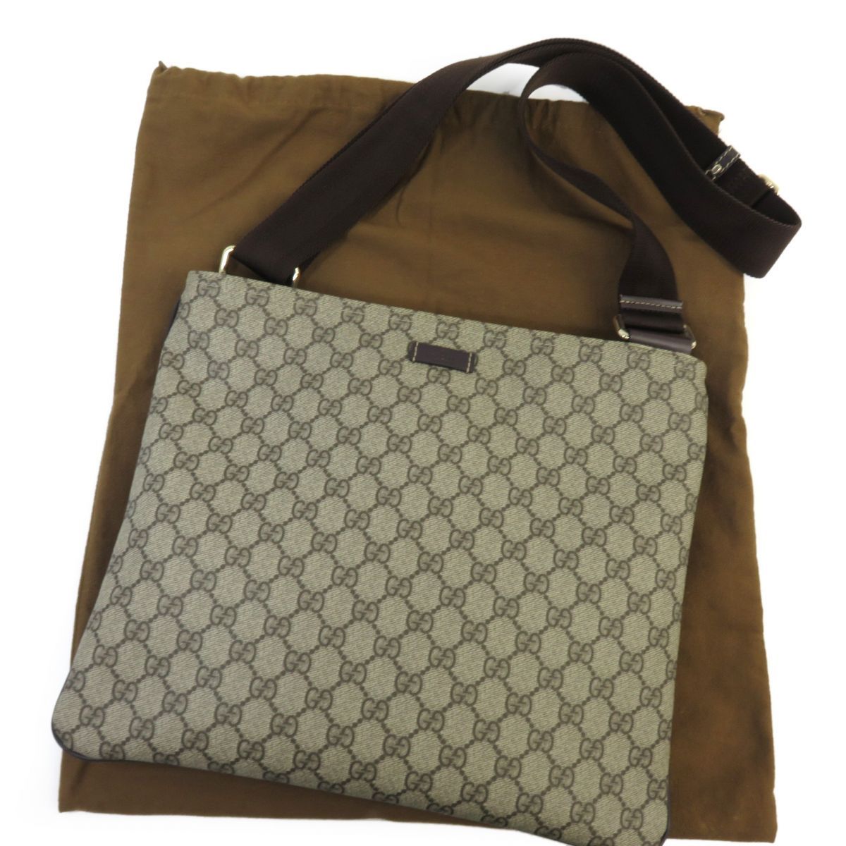 美品】 GUCCI グッチ GGスプリーム ショルダーバッグ 201446 - メルカリ