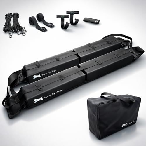 T.S.H 車用 ルーフトップ ソフトキャリア 積載重量最大60kg 最大幅85cm レール不要 工具不要 全車種対応 簡単取り付け ルーフ ラック サーフボード カヤック カヌー スノーボード スキー 車載 車 カーラック カーキャリア 荷 e5141511