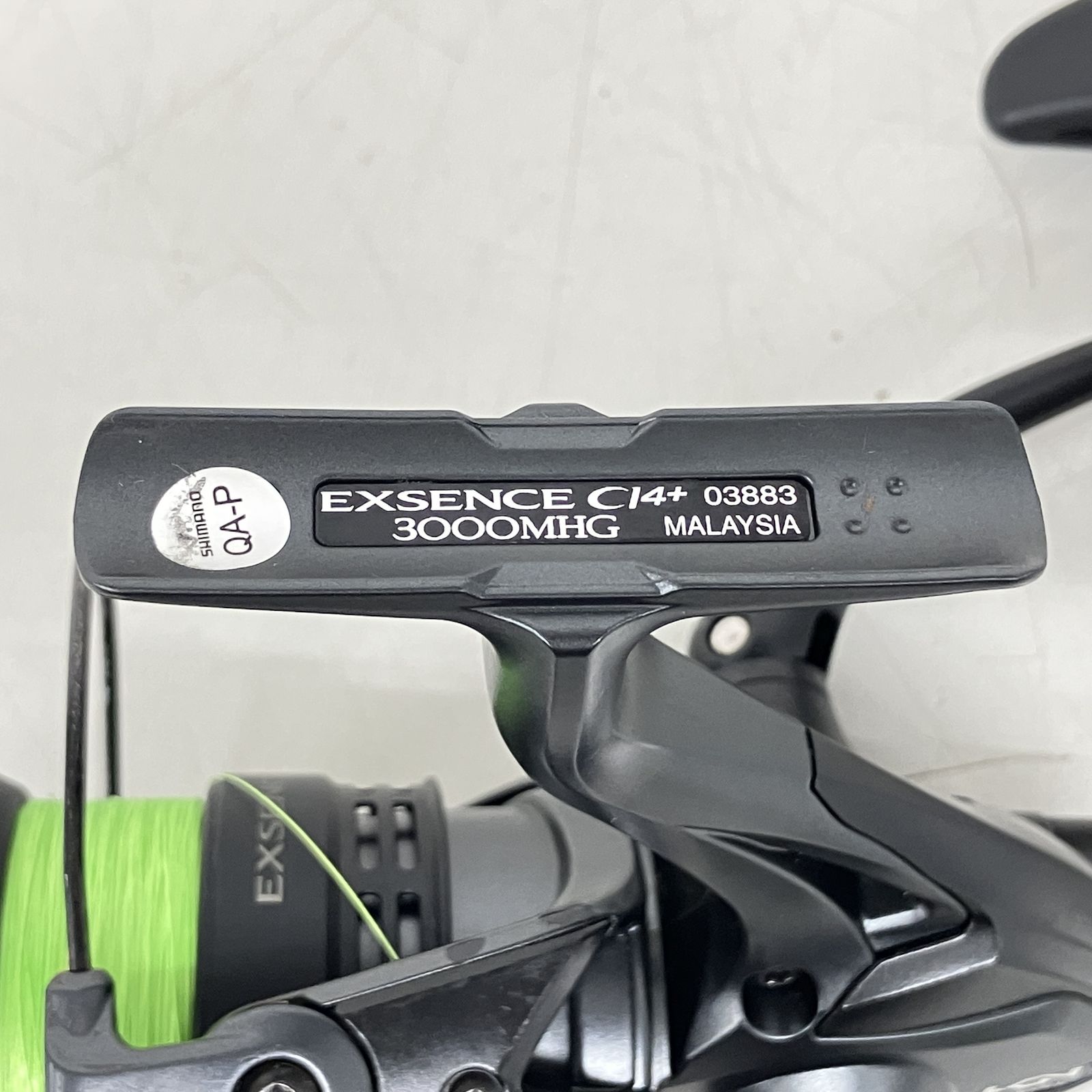 SHIMANO C14 スピニングリール 3000H SHIMANO 3000MHG EXSENCE C14+ スピニングリール 釣具 中古 K11296185