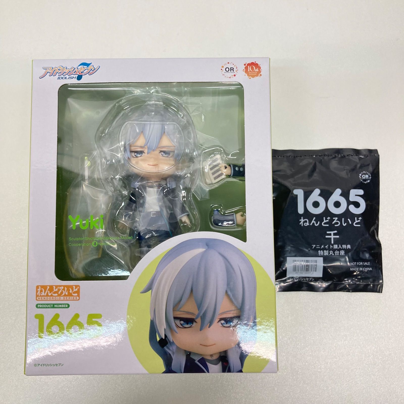 アイドリッシュセブン 千 ねんどろいど アニメイト特典 特製丸台座付き
