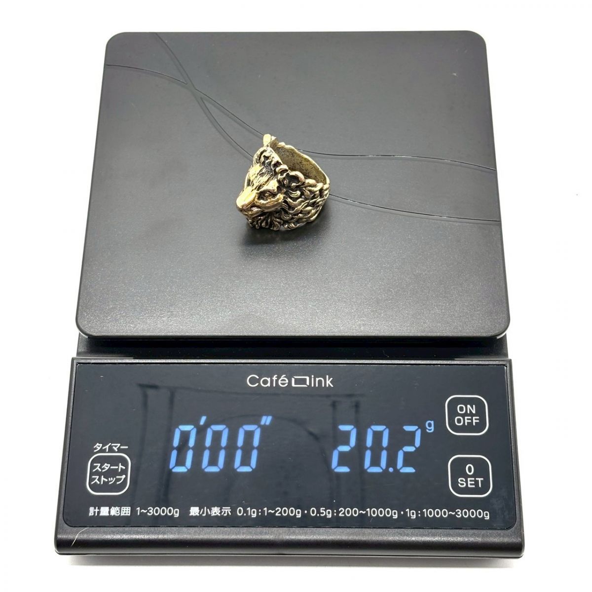 静かに牙を研ぐ】 GUCCI リング ライオンヘッド 指輪 アンティーク 
