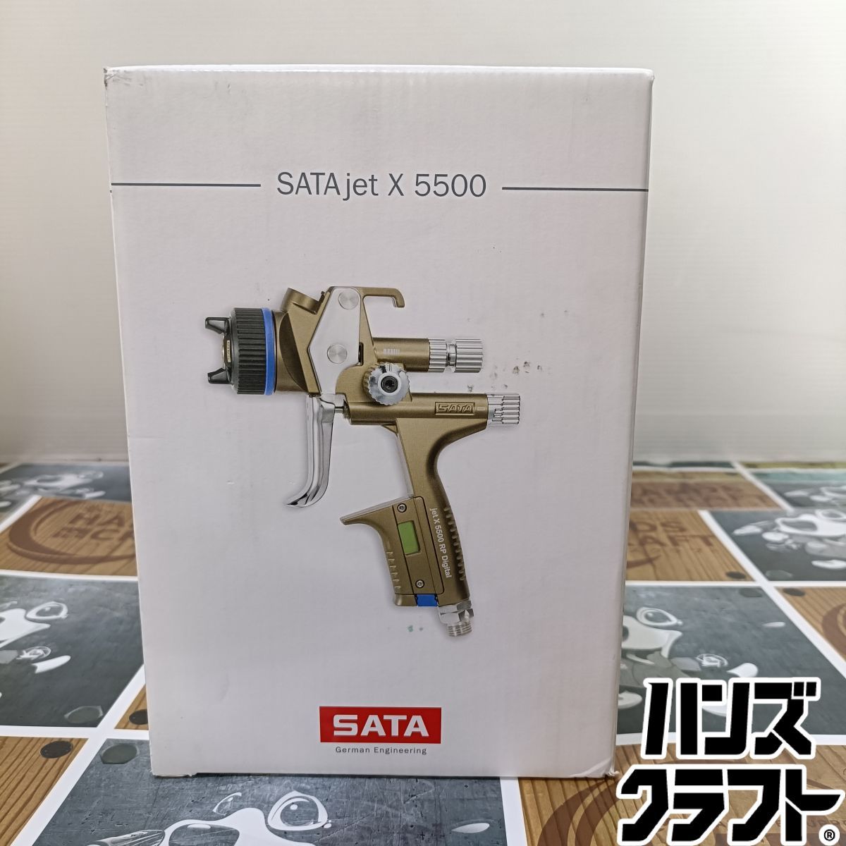 ◆【未使用品】SATA　サタ　SATAjetX5500　スプレーガン　【中古】
