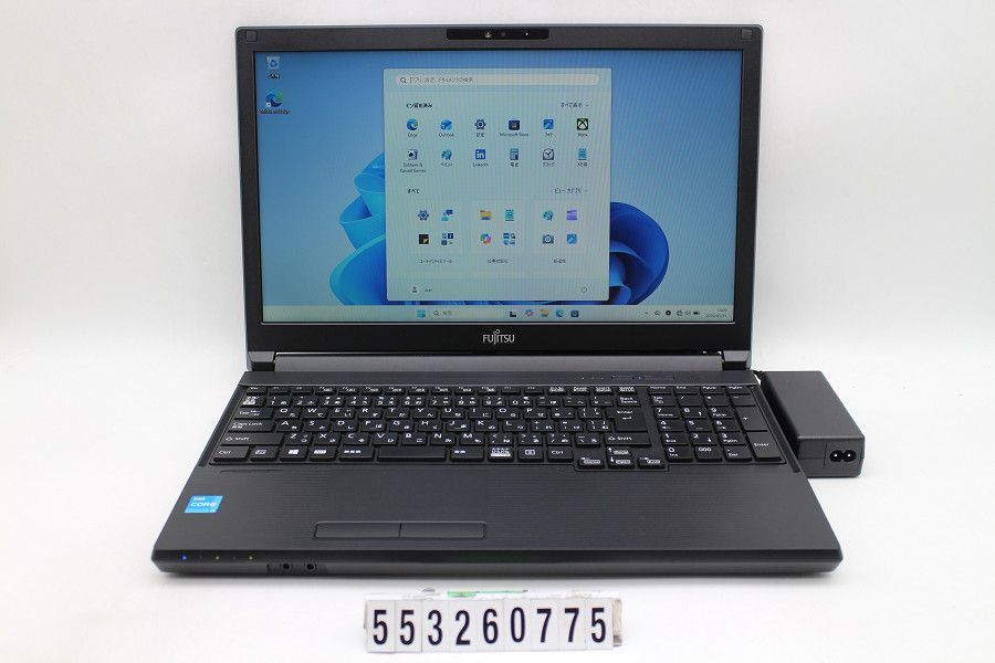 富士通 LIFEBOOK A5511/G Core i3 1125G4 2GHz/8GB/256GB(SSD)/DVD/15.6W/FWXGA(1366x768)/Win11 【553260775】