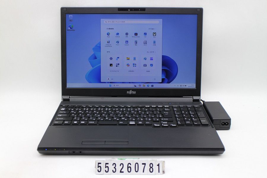 富士通 LIFEBOOK A5511/G Core i3 1125G4 2GHz/8GB/256GB(SSD)/DVD/15.6W/FWXGA(1366x768)/Win11 【553260781】