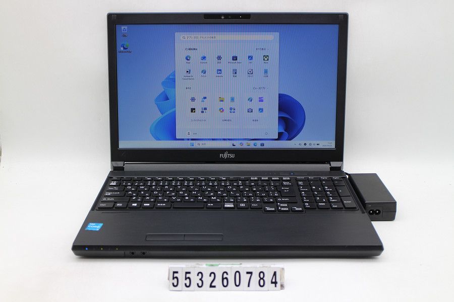 富士通 LIFEBOOK A5511/G Core i3 1125G4 2GHz/8GB/256GB(SSD)/DVD/15.6W/FWXGA(1366x768)/Win11 【553260784】