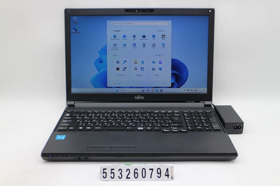 富士通 LIFEBOOK A5511/G Core i3 1125G4 2GHz/8GB/256GB(SSD)/DVD/15.6W/FWXGA(1366x768)/Win11 【553260794】
