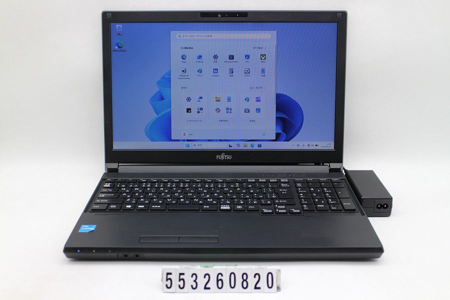 富士通 LIFEBOOK A5511/G Core i3 1125G4 2GHz/8GB/256GB(SSD)/DVD/15.6W/FWXGA(1366x768)/Win11 【553260820】