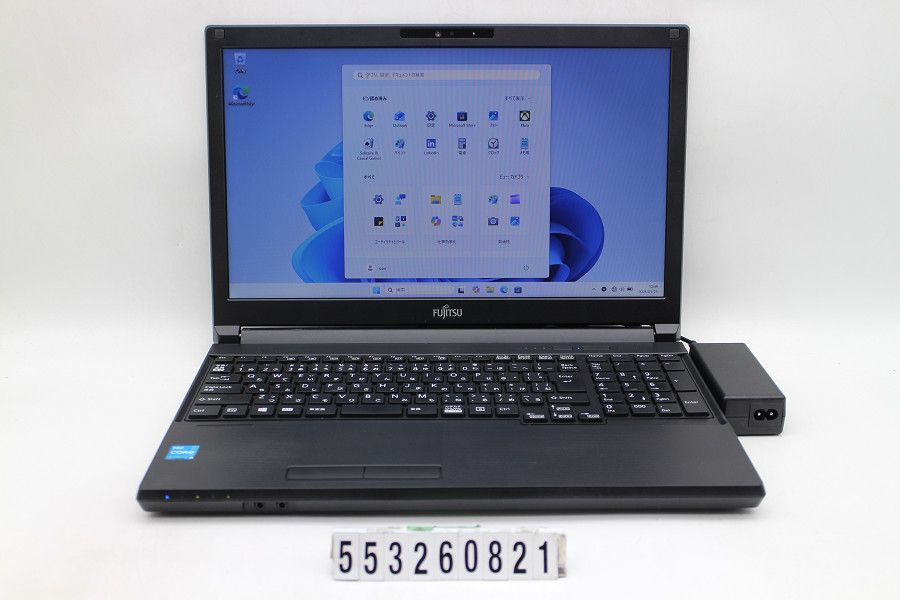 富士通 LIFEBOOK A5511/G Core i3 1125G4 2GHz/8GB/256GB(SSD)/DVD/15.6W/FWXGA(1366x768)/Win11 【553260821】