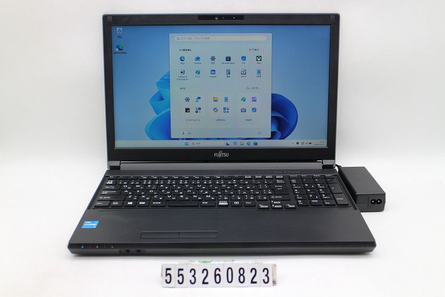 富士通 LIFEBOOK A5511/G Core i3 1125G4 2GHz/8GB/256GB(SSD)/DVD/15.6W/FWXGA(1366x768)/Win11 【553260823】