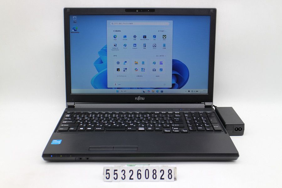 富士通 LIFEBOOK A5511/G Core i3 1125G4 2GHz/8GB/256GB(SSD)/DVD/15.6W/FWXGA(1366x768)/Win11 【553260828】