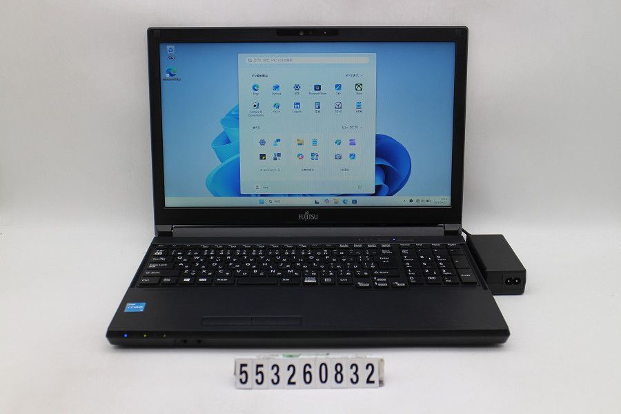 富士通 LIFEBOOK A5511/G Core i3 1125G4 2GHz/8GB/256GB(SSD)/DVD/15.6W/FWXGA(1366x768)/Win11 【553260832】