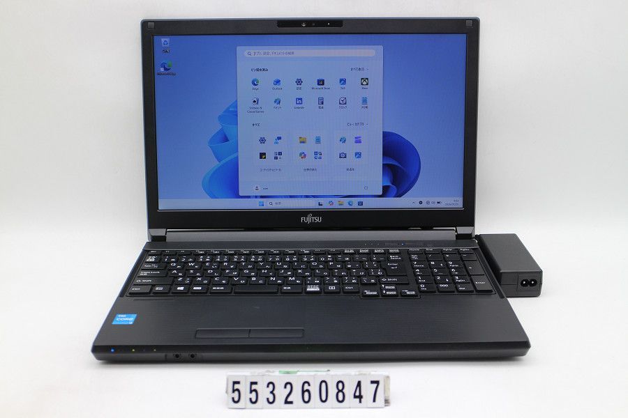 富士通 LIFEBOOK A5511/G Core i3 1125G4 2GHz/8GB/256GB(SSD)/DVD/15.6W/FWXGA(1366x768)/Win11 【553260847】