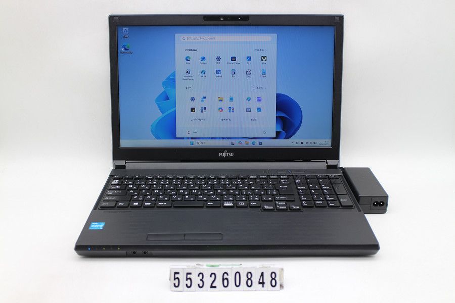 富士通 LIFEBOOK A5511/G Core i3 1125G4 2GHz/8GB/256GB(SSD)/DVD/15.6W/FWXGA(1366x768)/Win11 【553260848】