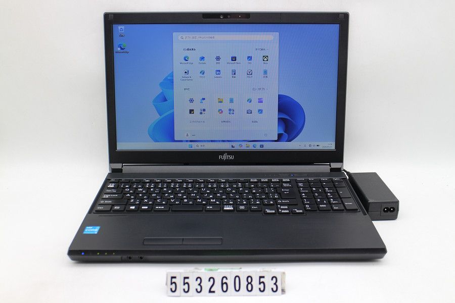 富士通 LIFEBOOK A5511/G Core i3 1125G4 2GHz/8GB/256GB(SSD)/DVD/15.6W/FWXGA(1366x768)/Win11 【553260853】