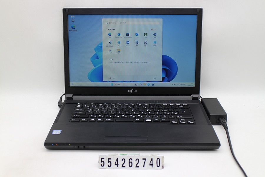 富士通 LIFEBOOK A579/C Core i3 8145U 2.1GHz/8GB/256GB(SSD)/DVD/15.6W/FWXGA(1366x768)/Win11 【554262740】