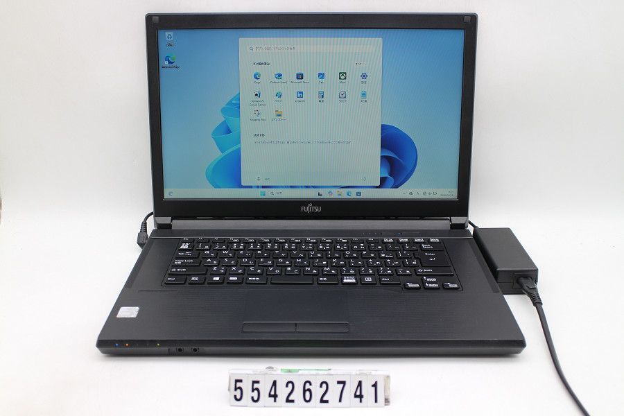 富士通 LIFEBOOK A579/C Core i3 8145U 2.1GHz/8GB/256GB(SSD)/DVD/15.6W/FWXGA(1366x768)/Win11 【554262741】