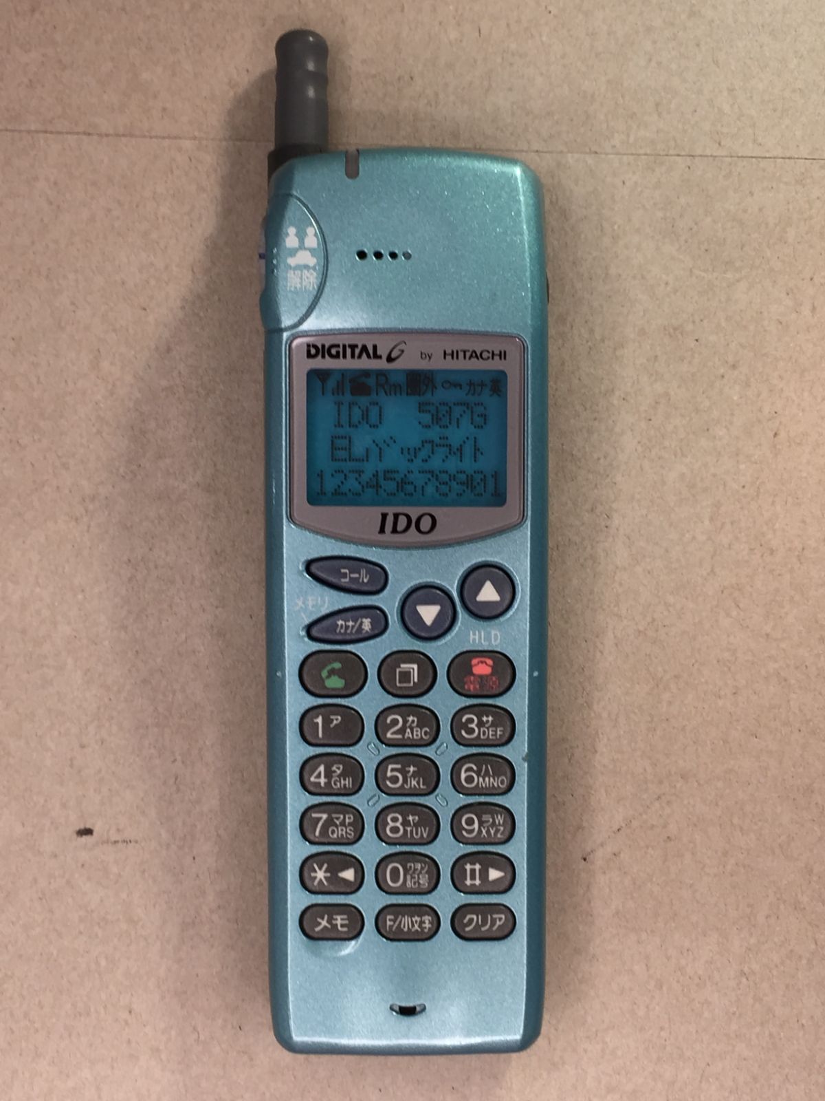 モックアップ IDO by HITACHI M631