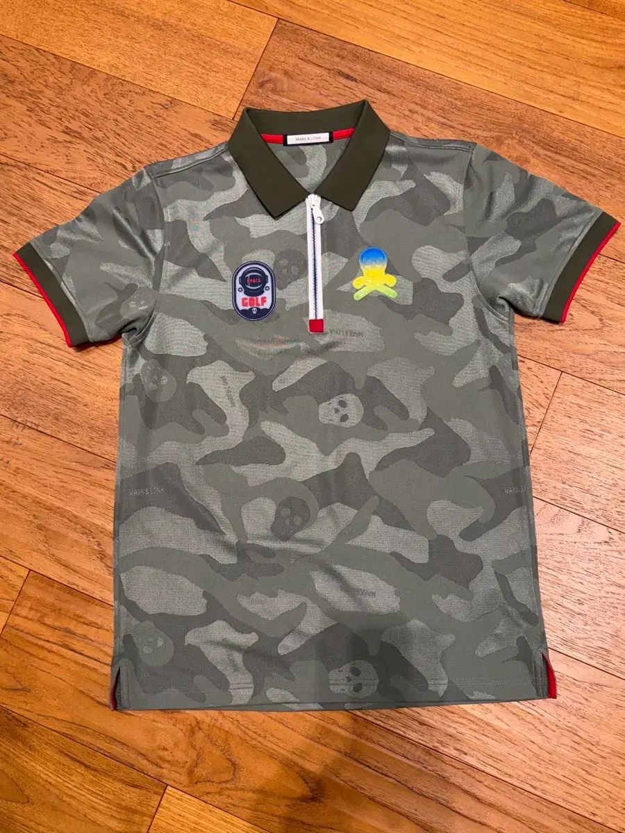 MARK&LONA マークアンドロナ カモフラージュ半袖ポロTシャツ