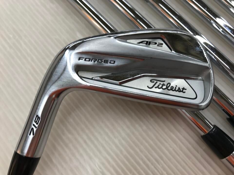 タイトリスト　AP 2 718　AMT TOUR WHITE　S200フレックス　アイアンセット　中古　ゴルフドゥ！成田美郷台店【最短即日発送】 35,594円