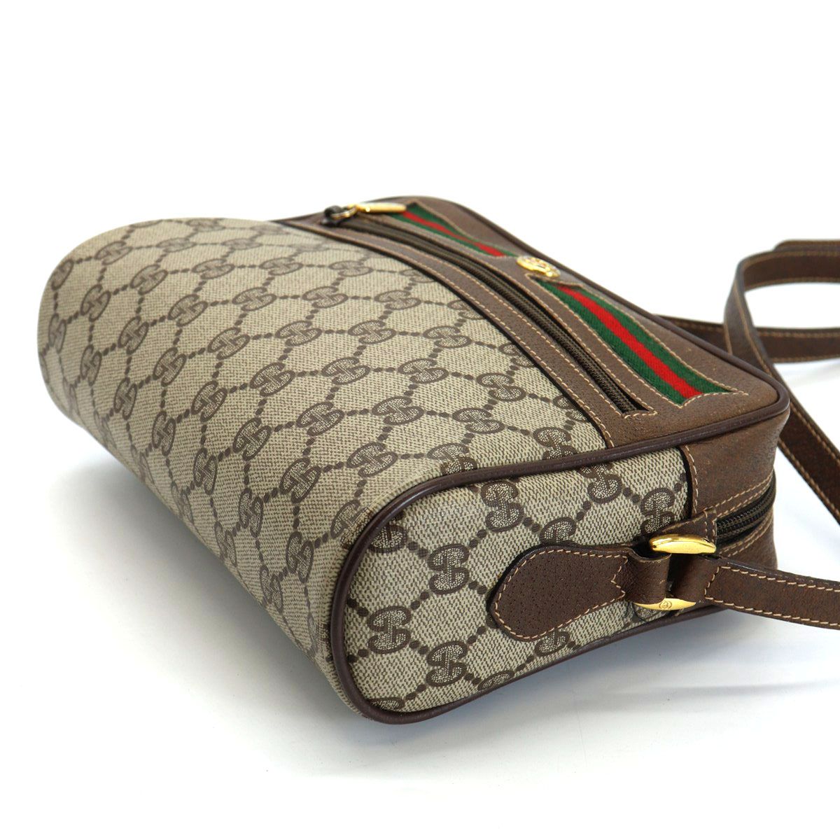 GUCCI グッチ ショルダーバッグ GGスプリーム シェリー レザー