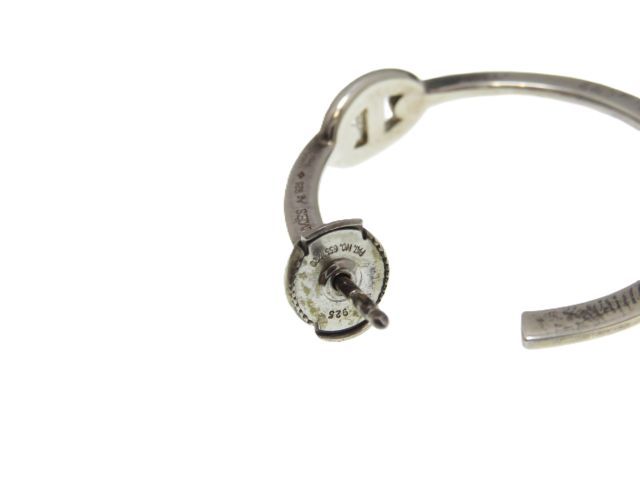 HERMES エルメス ジュエリー シェーヌダンクルフープピアス/SV/7.9g 貴金属･宝石 ピアス 銀/シルバー925 SV925/銀925 シルバー シルバー レディース【中古】【431】