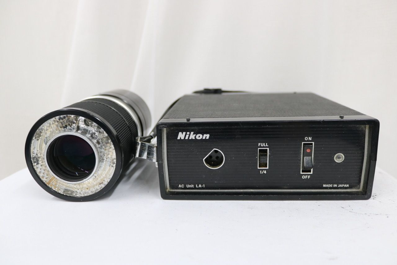 【訳あり品】 ニコン Nikon Medical-Nikkor C Auto 200mm F5.6 + AC Unit LA-1 セット e13041