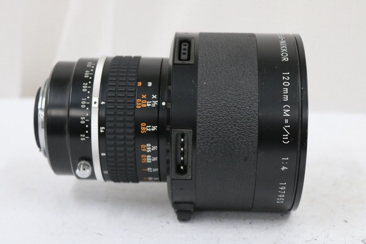 【返品保証】 ニコン Nikon Medical-Nikkor 120mm F4 + AC Unit LA-2 セット e13043