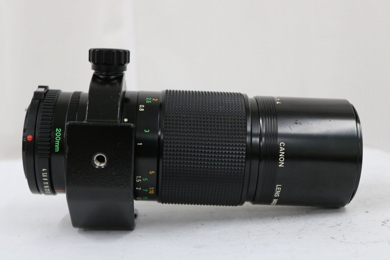 【返品保証】 キャノン Canon NEW FD 200mm F4 レンズ e13051 【返品保証】 キャノン Canon NEW FD 200mm F4 レンズ e13051