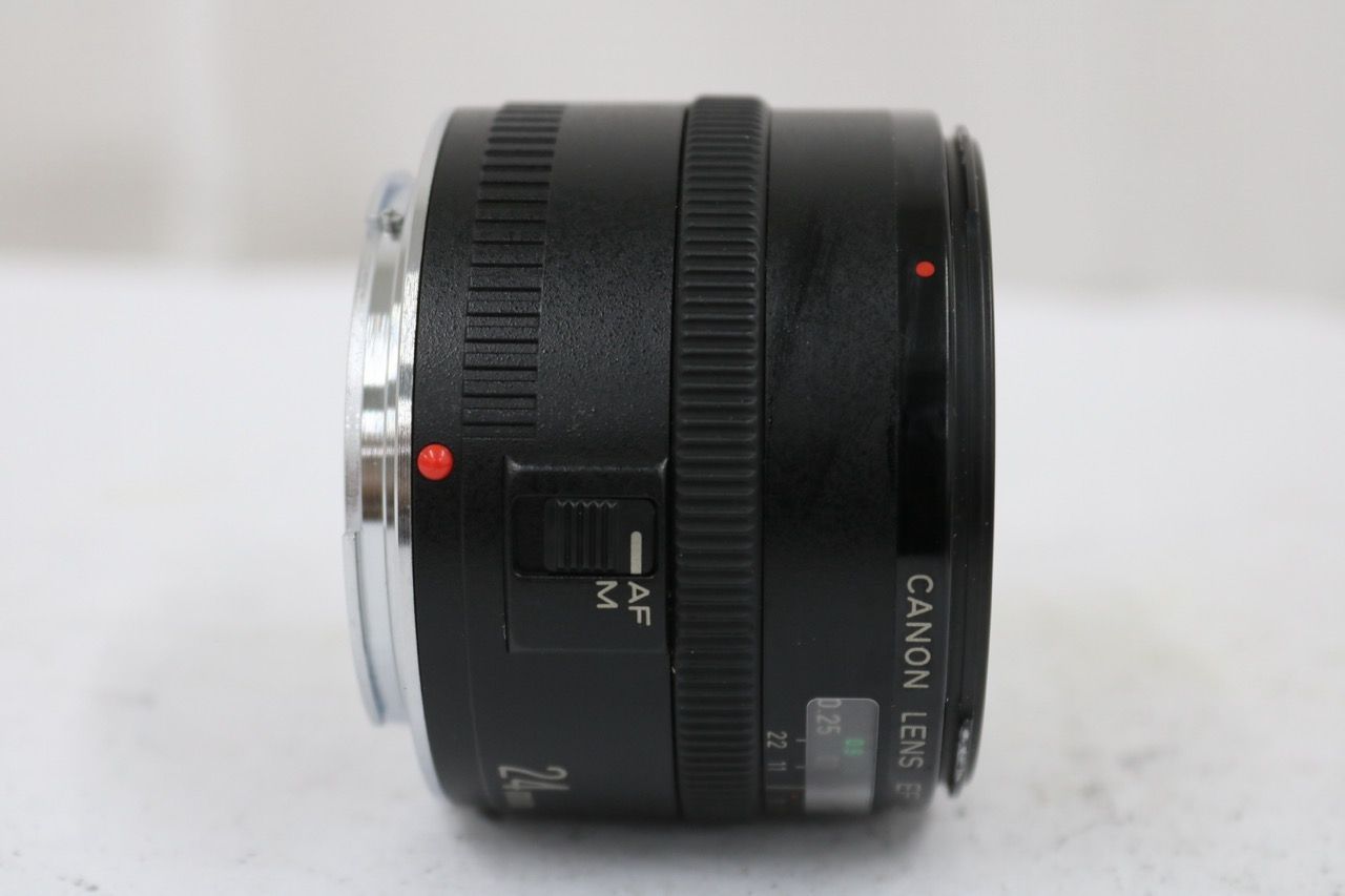 【返品保証】 キャノン Canon EF 24mm F2.8 レンズ e13058 【返品保証】 キャノン Canon EF 24mm F2.8 レンズ e13058
