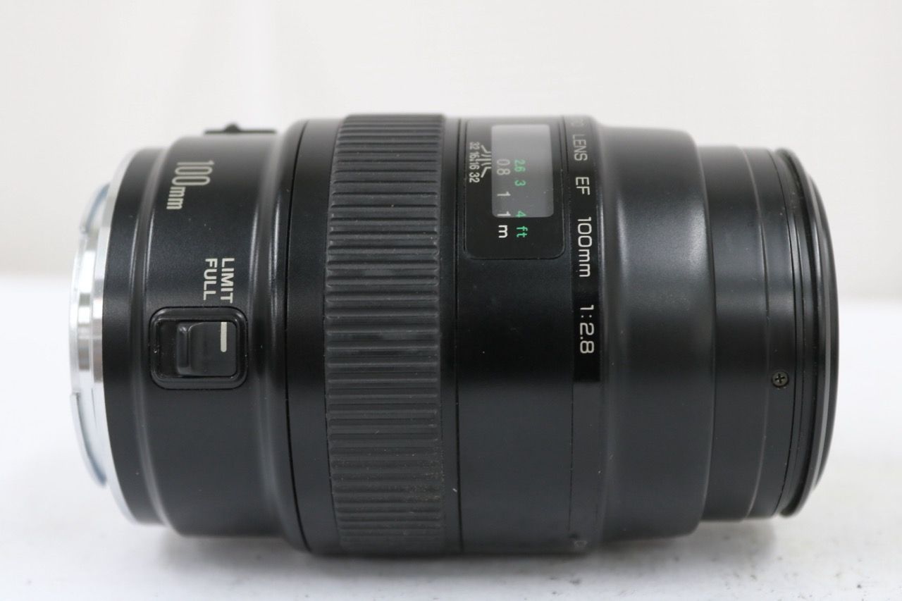 【返品保証】 キャノン Canon MACRO EF 100mm F2.8 レンズ e13065 【返品保証】 キャノン Canon MACRO EF 100mm F2.8 レンズ e13065