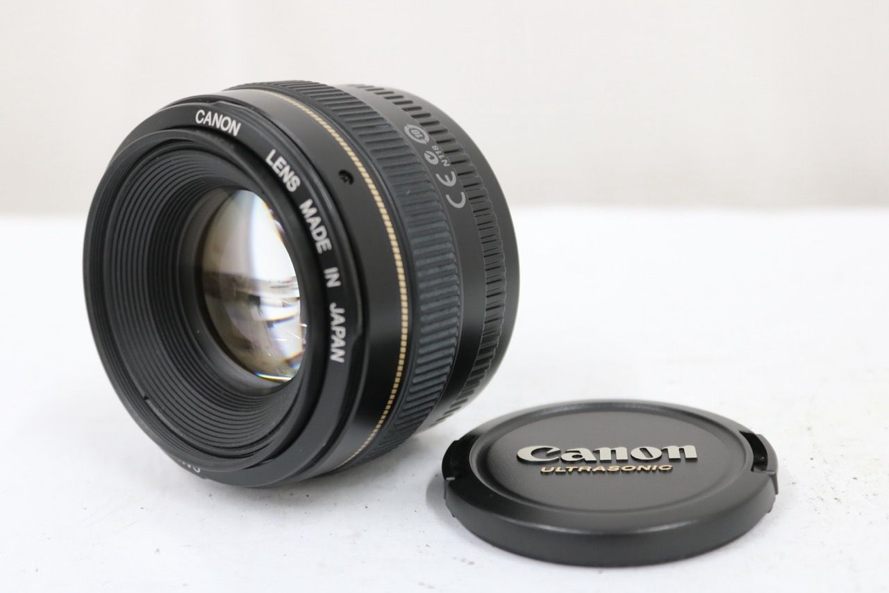 【返品保証】 キャノン Canon EF 50mm F1.4 ULTRASONIC レンズ e13069
