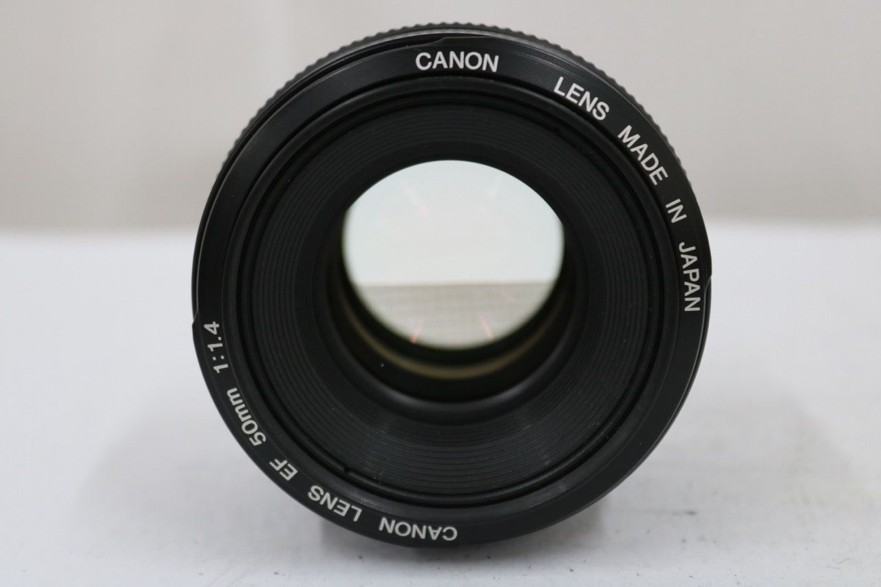 【返品保証】 キャノン Canon EF 50mm F1.4 ULTRASONIC レンズ e13069