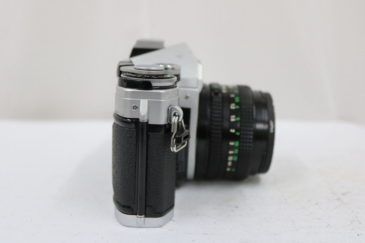 【返品保証】 キャノン Canon AE-1 NEW FD 50mm F1.8 ボディレンズセット e13073