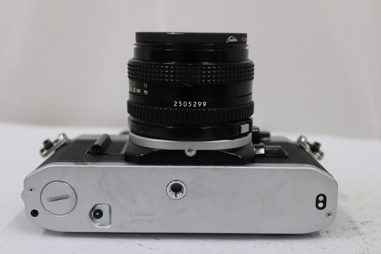 【返品保証】 キャノン Canon AE-1 NEW FD 50mm F1.8 ボディレンズセット e13073