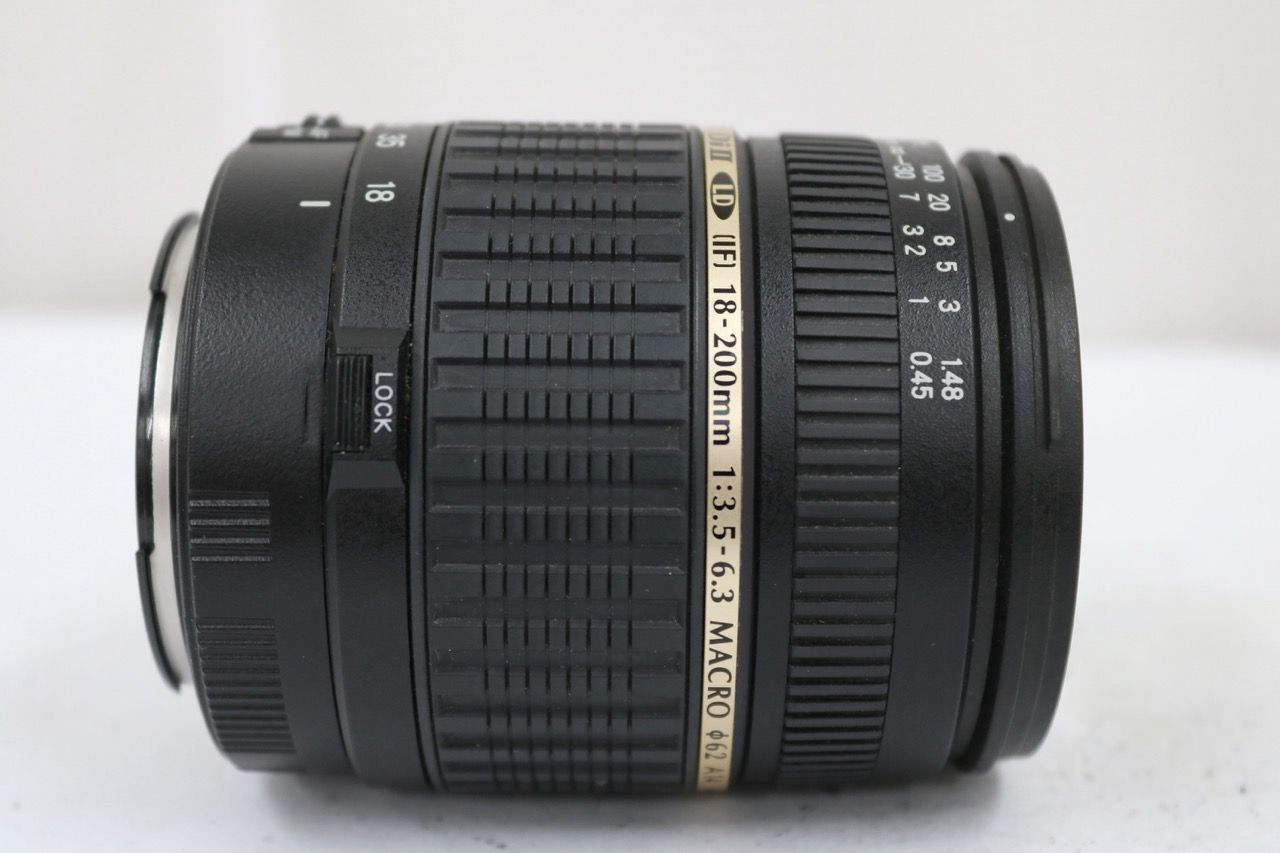 【返品保証】 タムロン Tamron AF ASPHERICAL XR Di II 18-200mm F3.5-6.3 MACRO レンズ e13066 【返品保証】 タムロン Tamron AF ASPHERICAL XR Di II 18-200mm F3.5-6.3 MACRO レンズ e13066