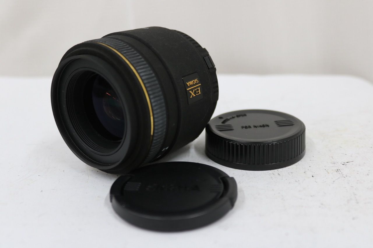 【返品保証】 シグマ Sigma EX DG 50mm F2.8 MACRO D ニコンマウント レンズ e13077